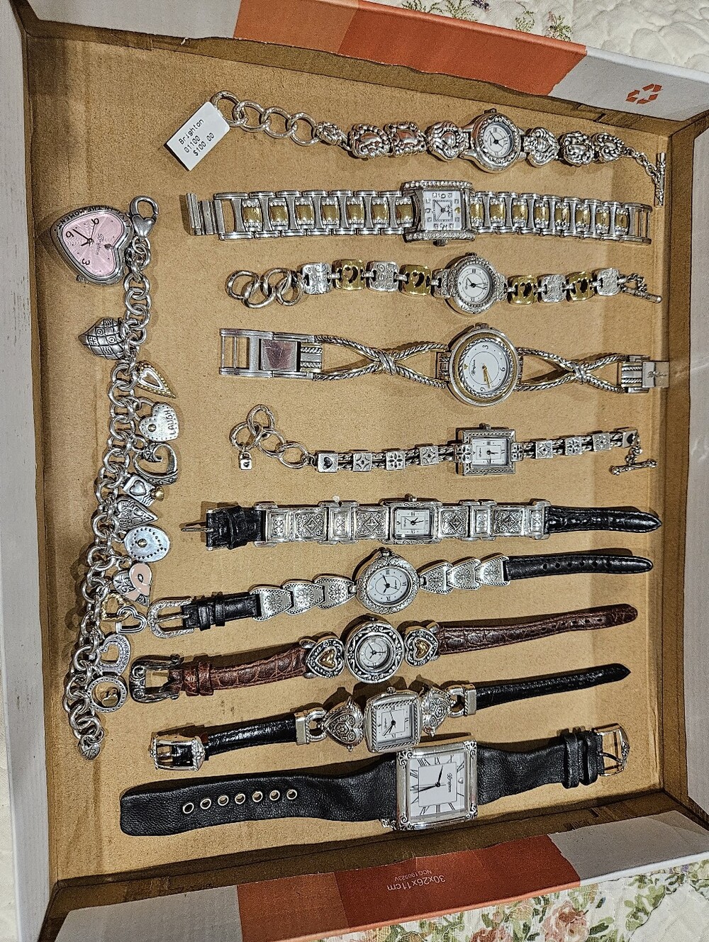 Brighton Mixed Silver-Tone  Women's   Watch Collection All For 1 Price.